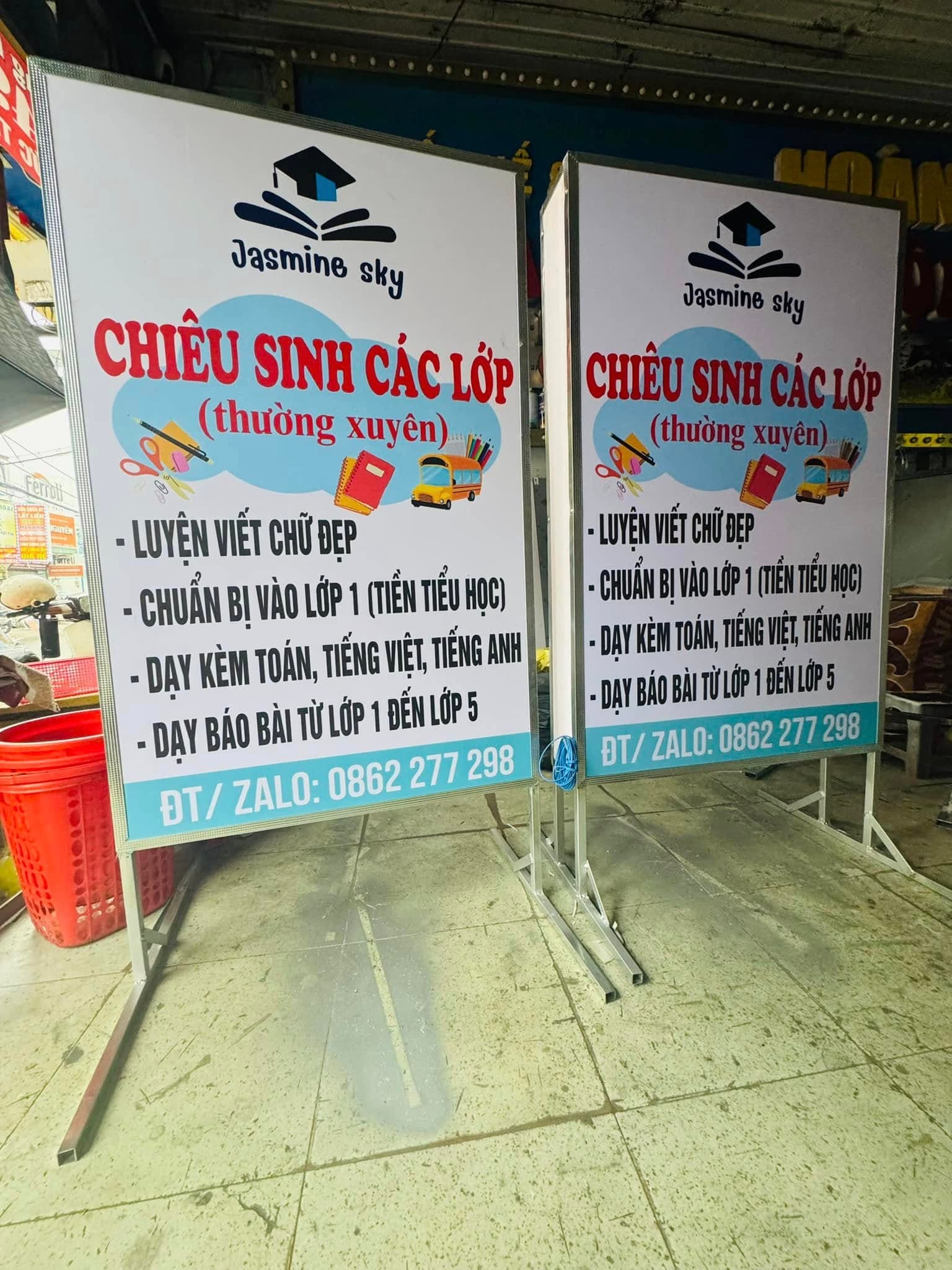 In bạt hiflex chiêu sinh
