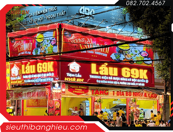 Bảng Hiệu Quán Lẩu – Bảng Hiệu Quán Nhậu