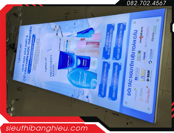 Hộp Đèn Không Viền Nhét Cạnh Sang Trọng, Hiện Đại – Hộp Đèn Quảng Cáo