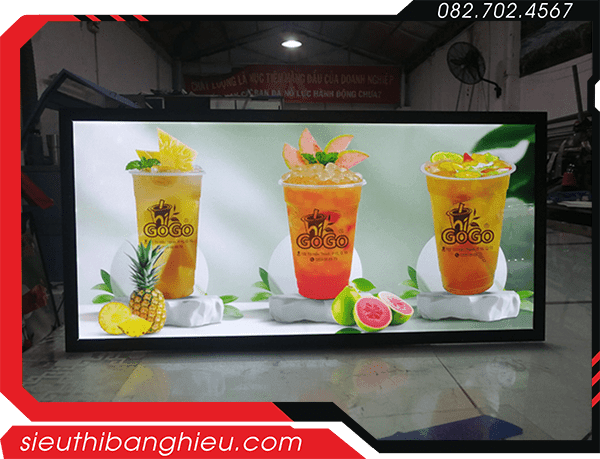 Hộp Đèn Nắp Bật – Linh Hoạt, Tiện Lợi Cho Cửa Hàng & Siêu Thị – Hộp Đèn Quảng Cáo