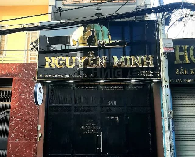 Thi công bảng hiệu Nguyễn Minh tại Quận Tân Bình