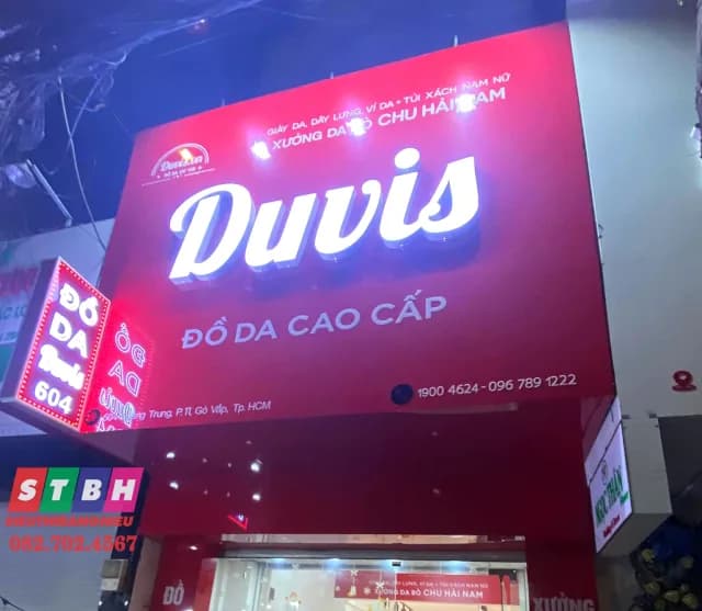 Thi công bảng hiệu bún bò huế Bà Ba tại Nguyễn Văn Khối, Quận Gò Vấp