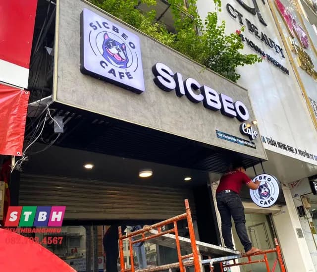 Thi công bảng hiệu quảng cáo tại Trần Hưng Đạo, Quận 1