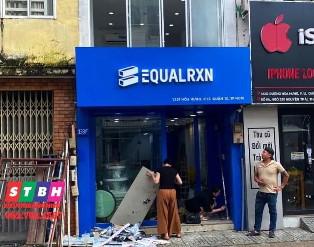 Thi công bảng hiệu quảng cáo tại Quận 10