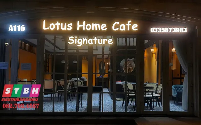 Làm bảng hiệu alu Phú Quốc đẹp bền cho mặt tiền cửa hàng