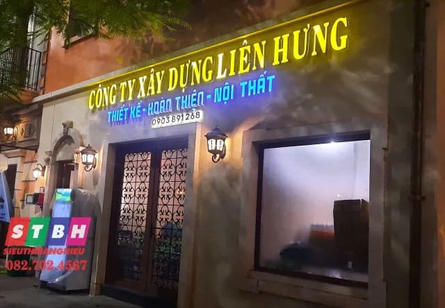 Làm bảng hiệu alu Phú Quốc với kiểu dáng hiện đại và gọn gàng