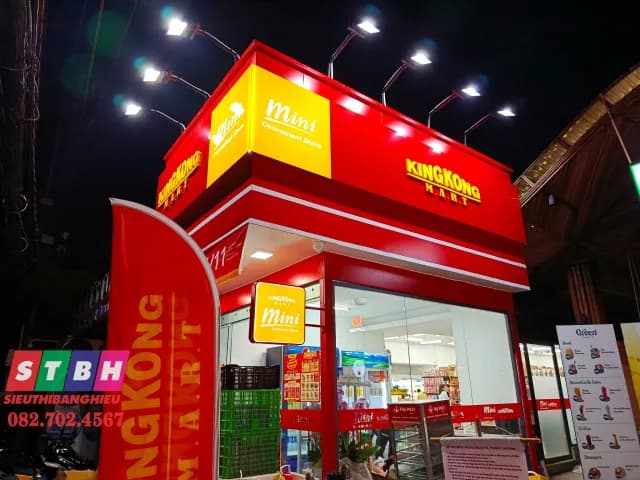 Bảng hiệu alu tại Phú Quốc